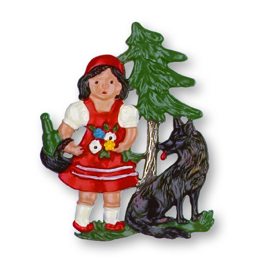Zinnfigur Rotk&auml;ppchen