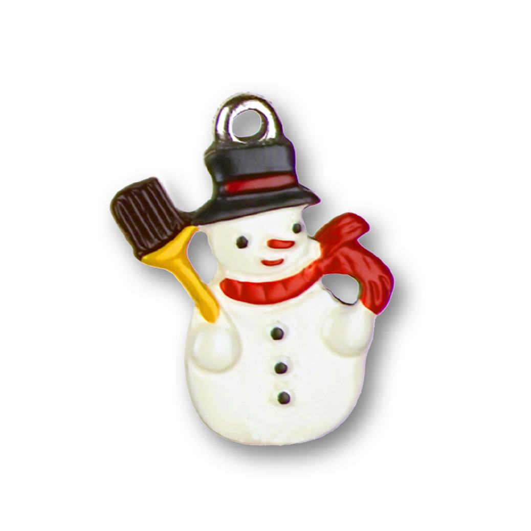 Mini-Zinnfigur Schneemann