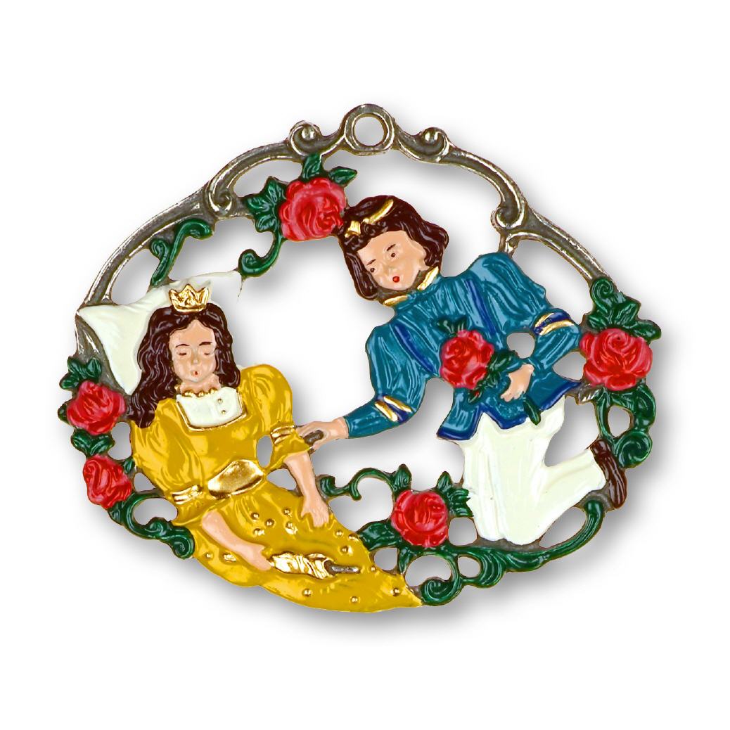 Zinnfigur M&auml;rchen Dornr&ouml;schen