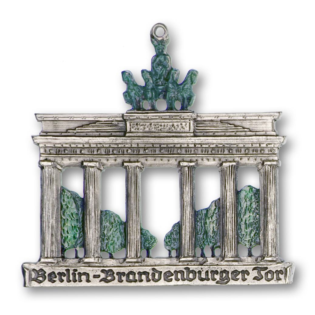 Zinn-St&auml;dtebild Berlin Brandenburger Tor